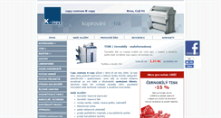 Desktop Screenshot of k-copy.cz